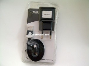 Charger Evercoss Original USB Flat Panjang