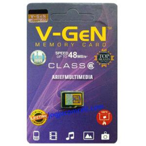 memori card v-gen 4gb class 6